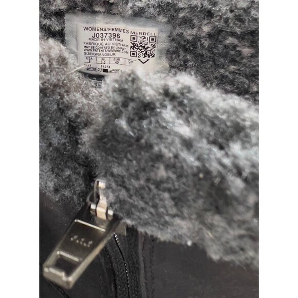 Merrell Coldpack 3 Thermo Mid Zip Waterproof Women's Shoes Black Sz. 9 Leather - Picture 4 of 13